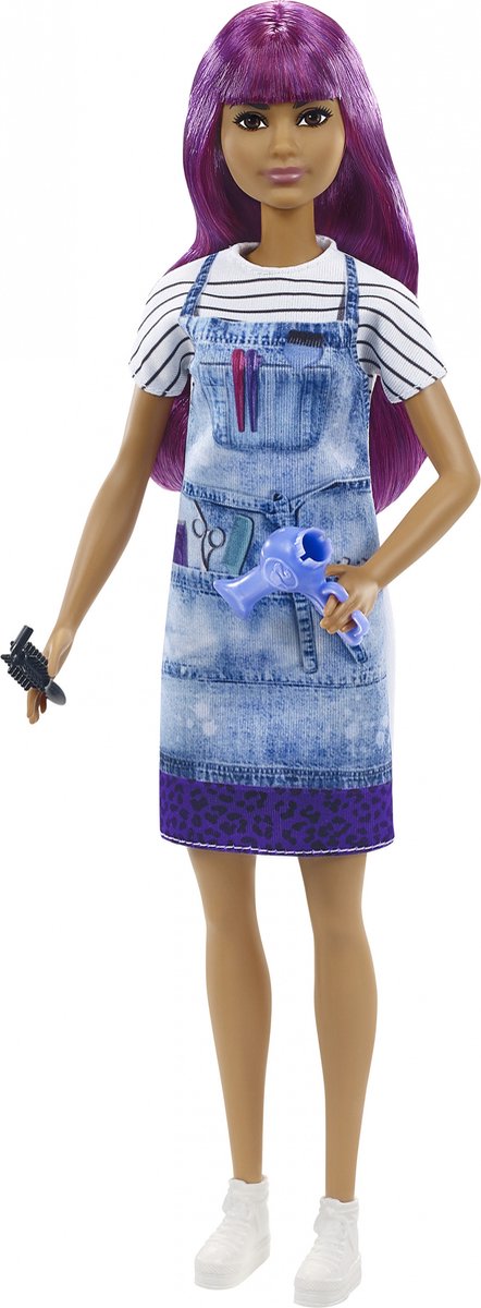 Mattel Barbie - Haarstyliste Pop - Púrpura