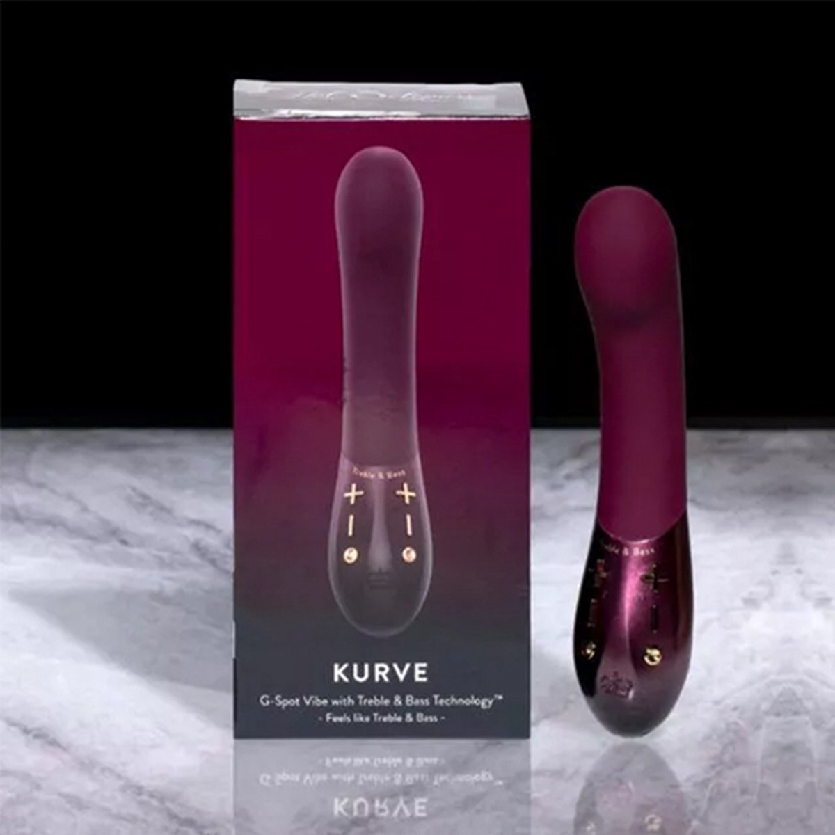 Hot Octopuss Kurve G-spot Vibrator - Plum - Paars