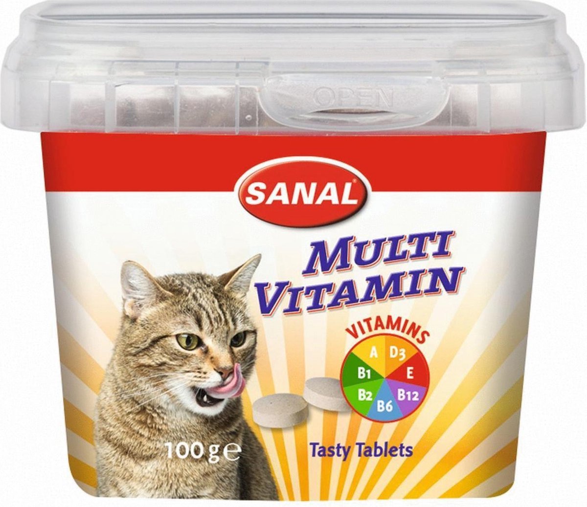 Sanal Multi Vitamin Cat Treats - Kattensnack - 100 g