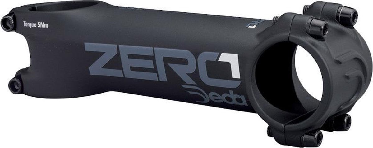 Deda stuurpen Zero1 100/31,7/28,6 mm 82° aluminium - Zwart