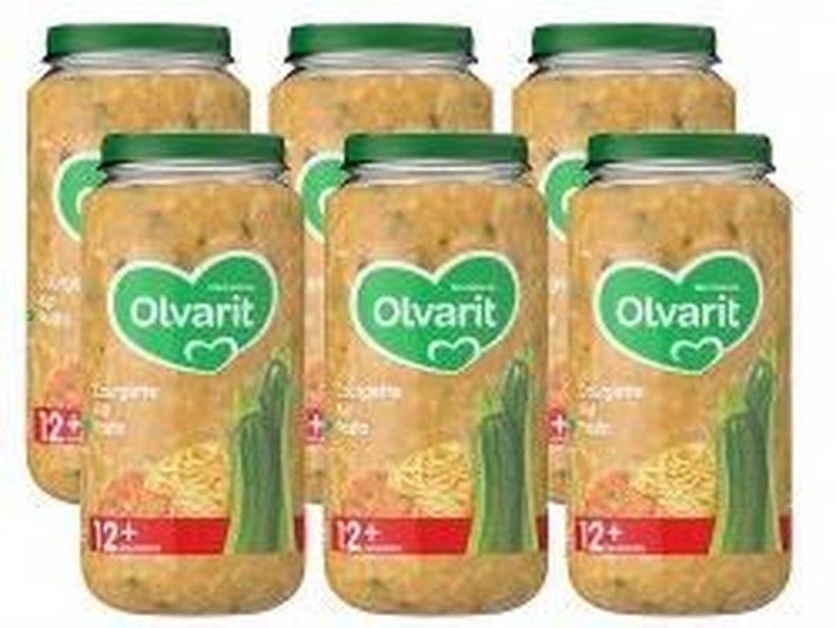 Olvarit 12m13 Courgette Kip Pasta 250gram