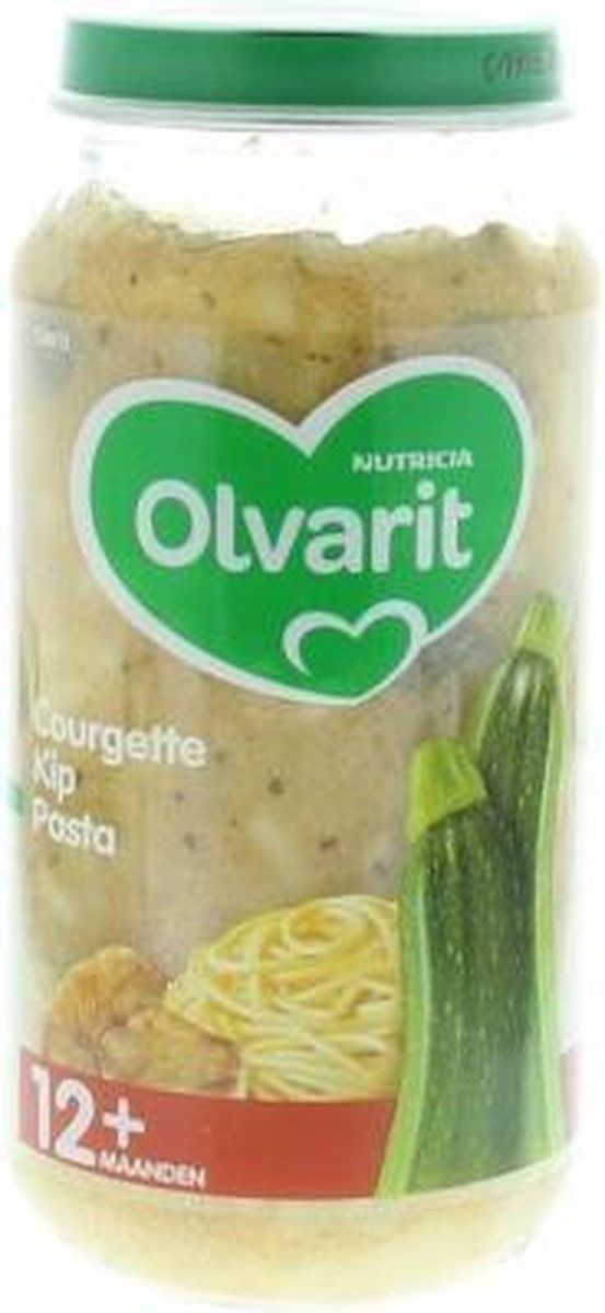 Olvarit 12m13 Courgette Kip Pasta 250gram