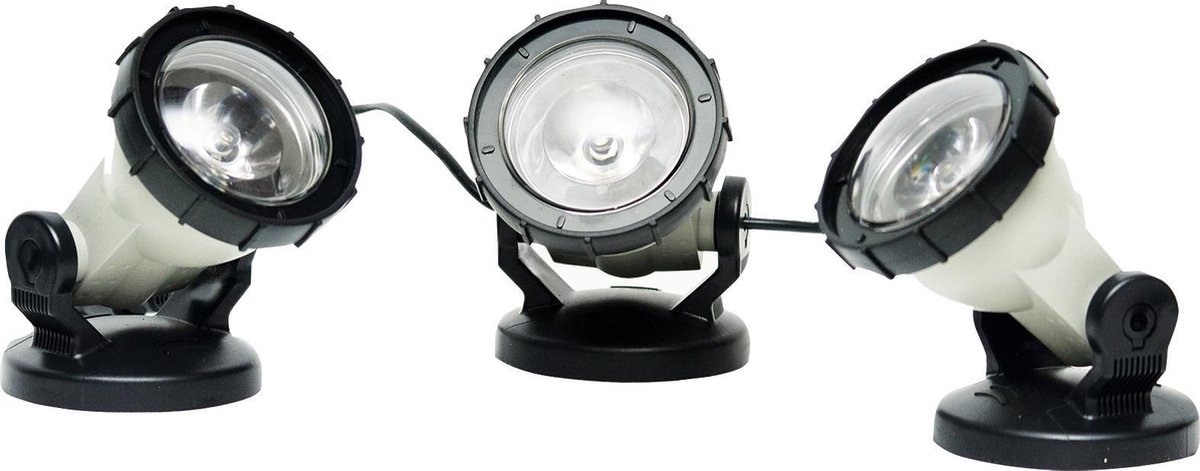 HEISSNER Vijver-en tuinlicht 3-set ALPC
