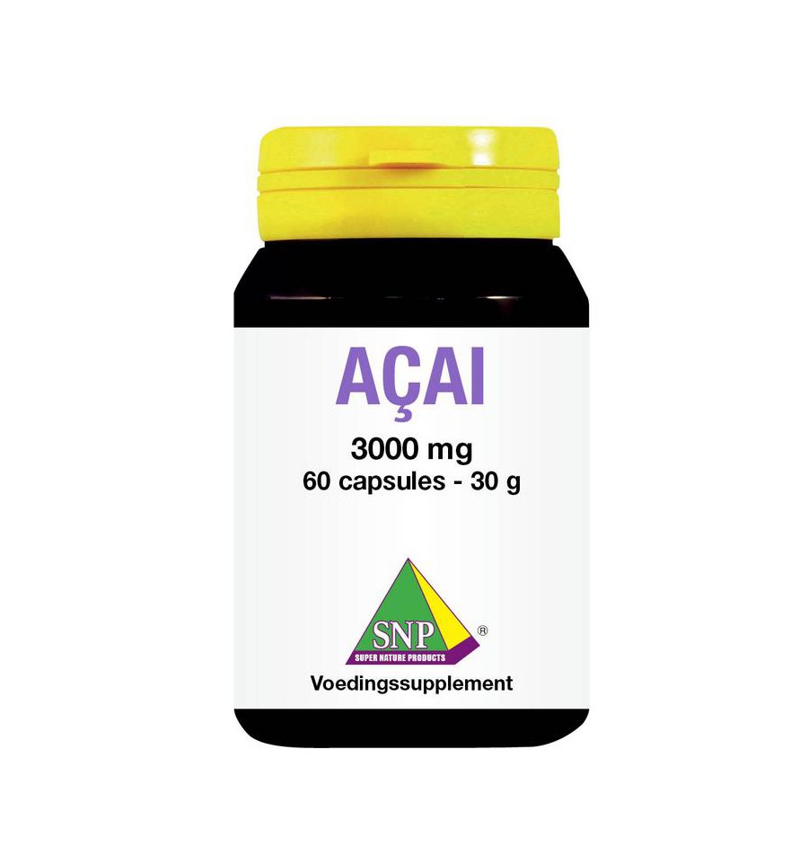 Snp Acai 3000 mg 60 capsules