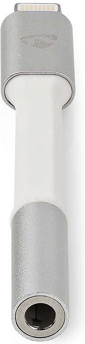 Nedis CCTB39950AL015 audio adapter 8-pins Lightning naar 3.5 mm jack female - Wit