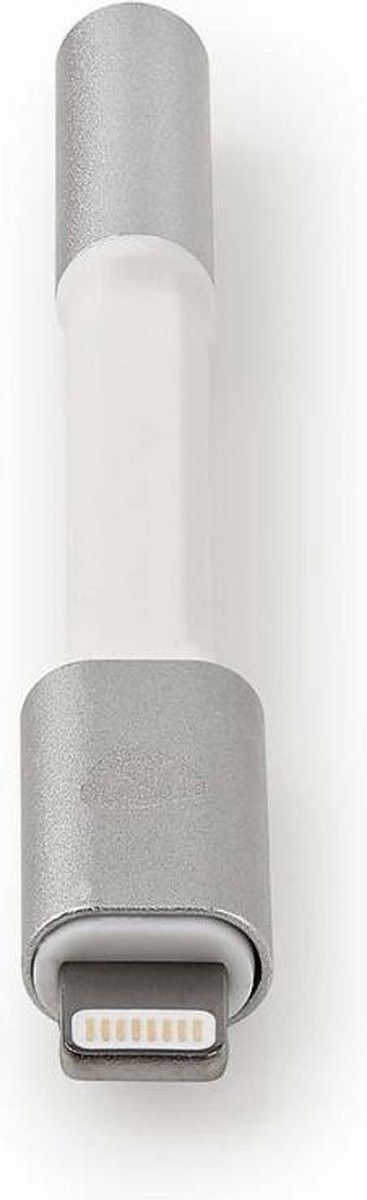 Nedis CCTB39950AL015 audio adapter 8-pins Lightning naar 3.5 mm jack female - Wit