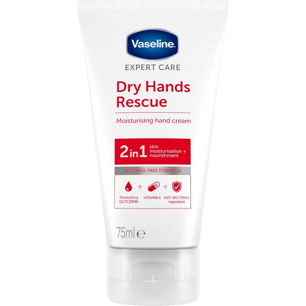 Vaseline Handcreme Dry Hands Rescu 75ml