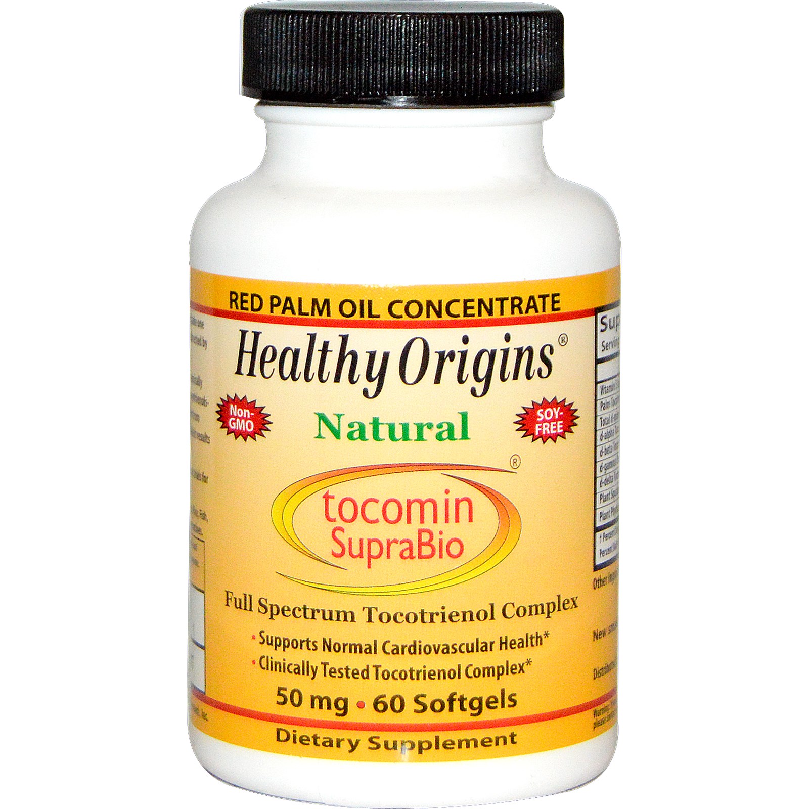 Healthy Origins , Tocomin SupraBio, 50 mg, 60 Softgels