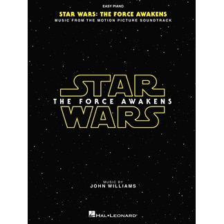 Hal Leonard Easy Piano songbook Star Wars The Force Awakens