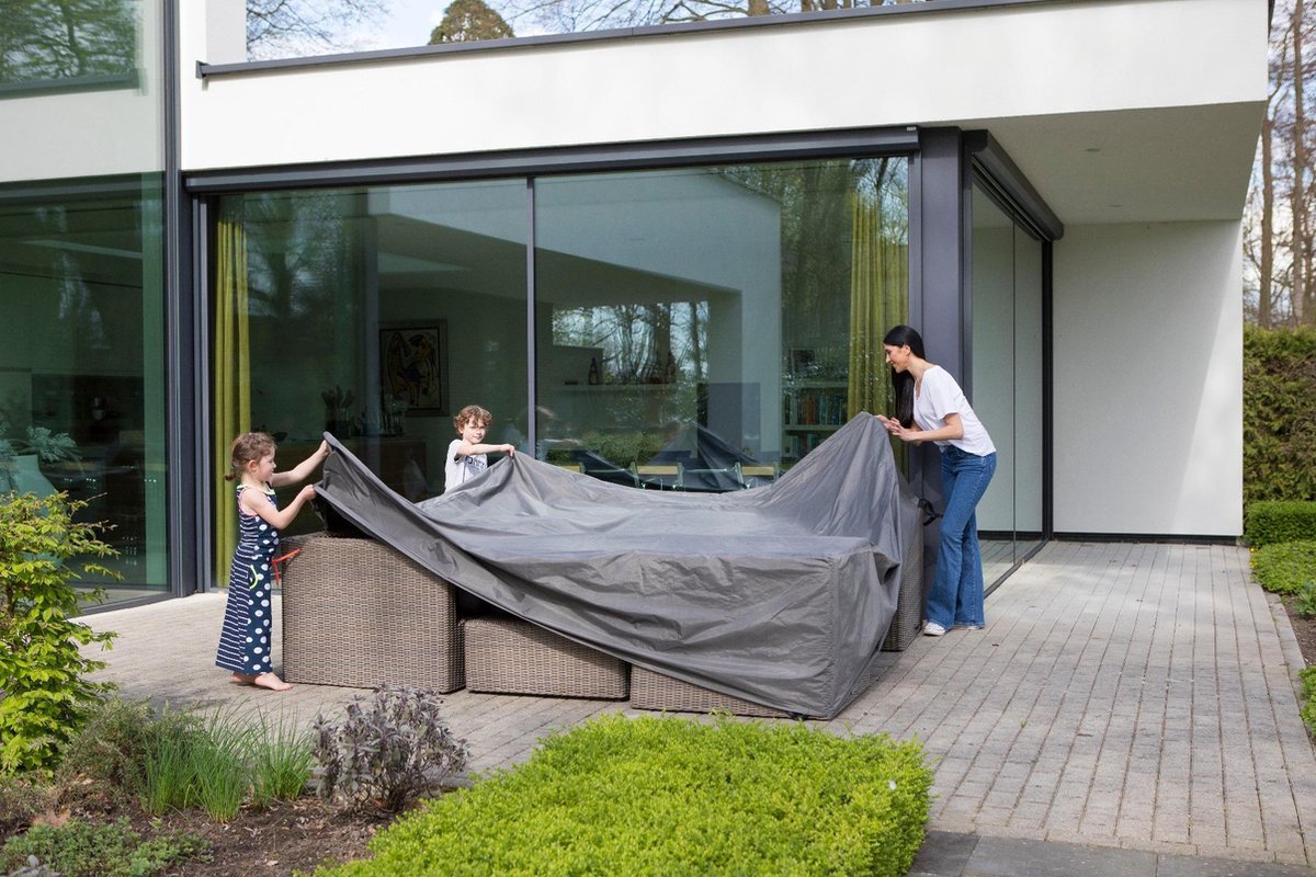 Winza Outdoor Covers Premium Loungesethoes 250 - Grijs