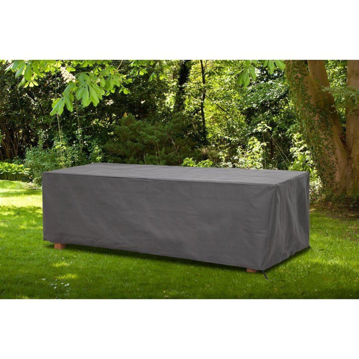 Winza Outdoor Covers Premium Beschermhoes Tafel tot 180 cm - Grijs