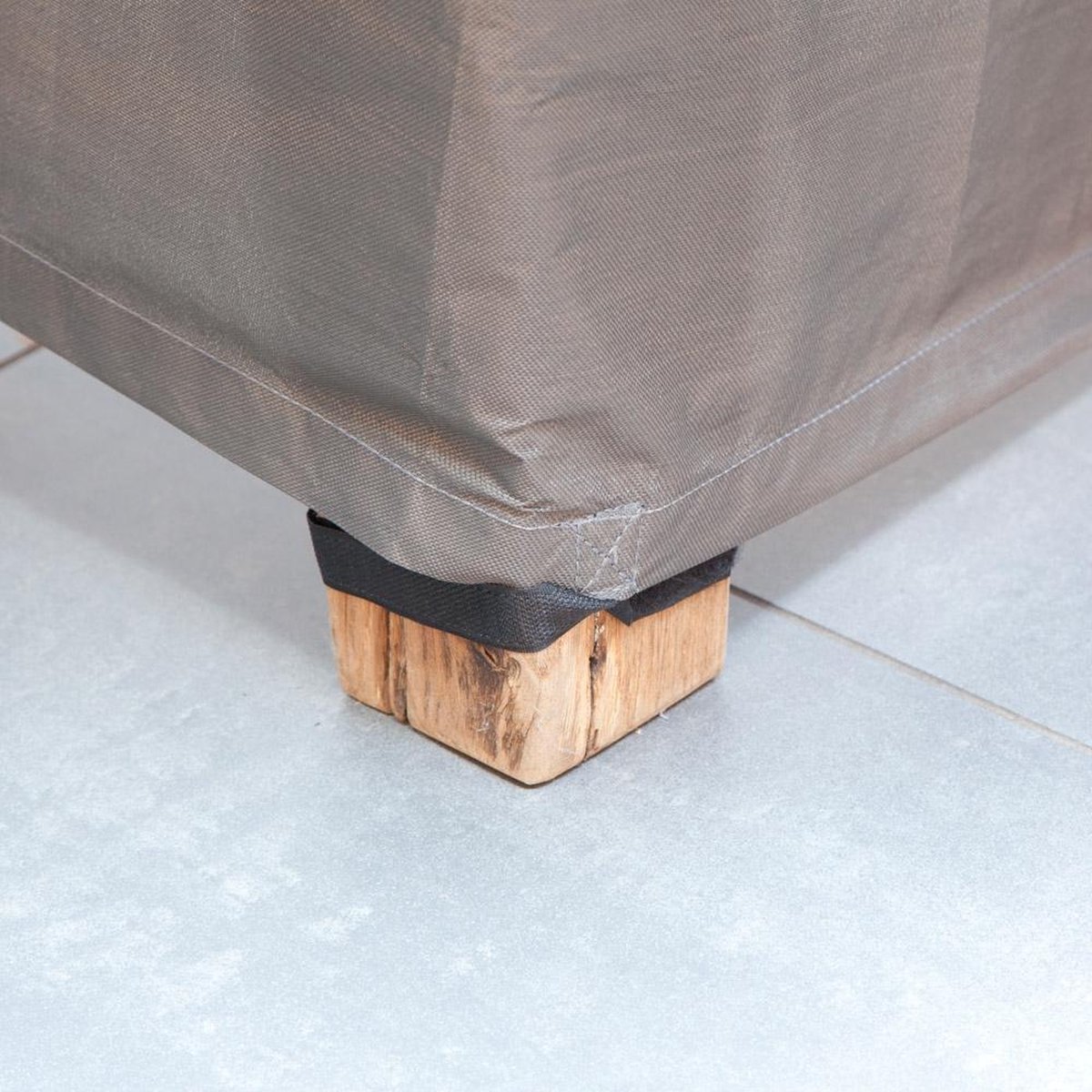 Winza Outdoor Covers Premium Beschermhoes Tafel tot 160 cm - Grijs