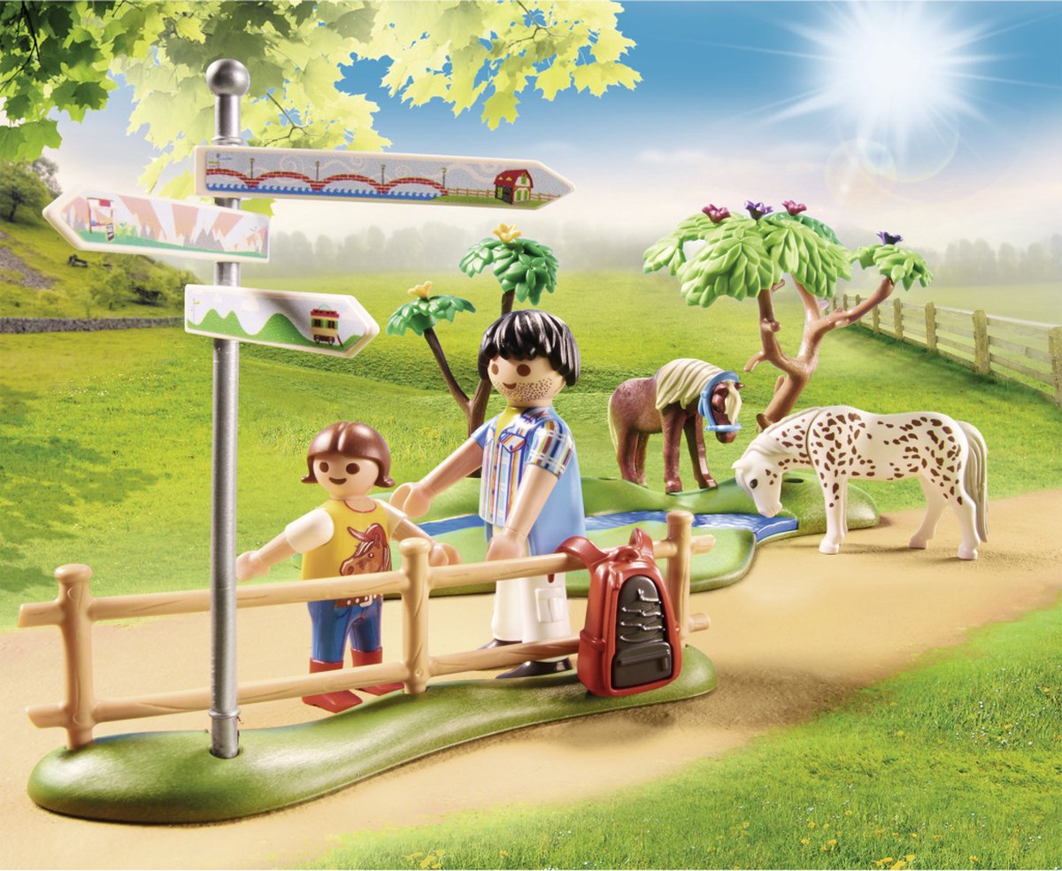 Playmobil Country Gelukkige ponyreis (70512)
