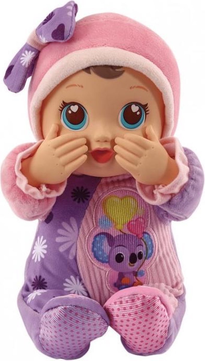 Vtech babypop Little Love Manou meisjes 33 cm/paars - Roze