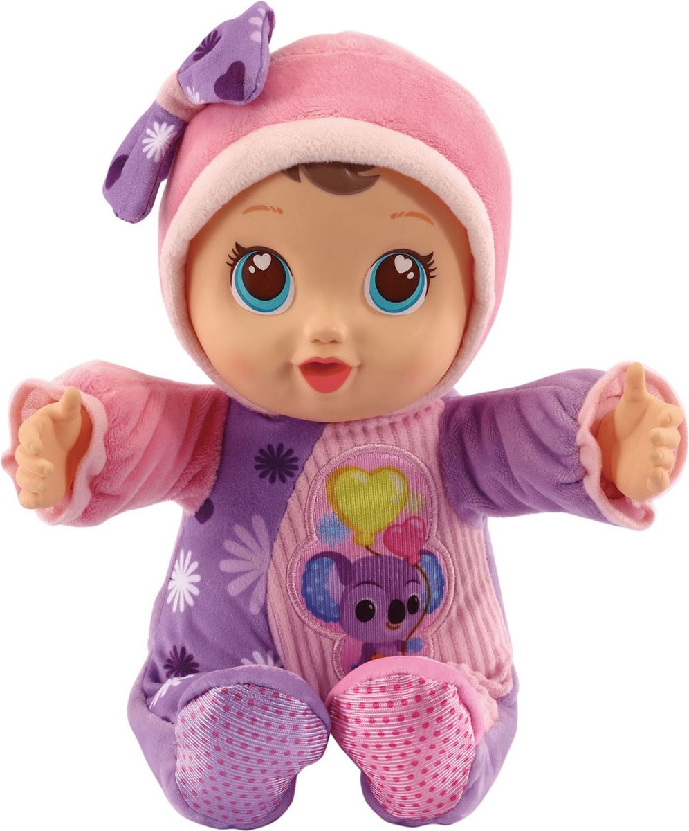 Vtech babypop Little Love Manou meisjes 33 cm/paars - Roze