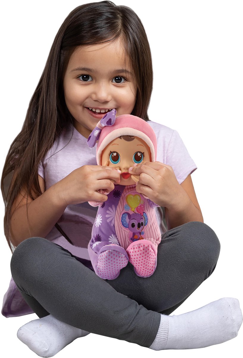 Vtech babypop Little Love Manou meisjes 33 cm/paars - Roze