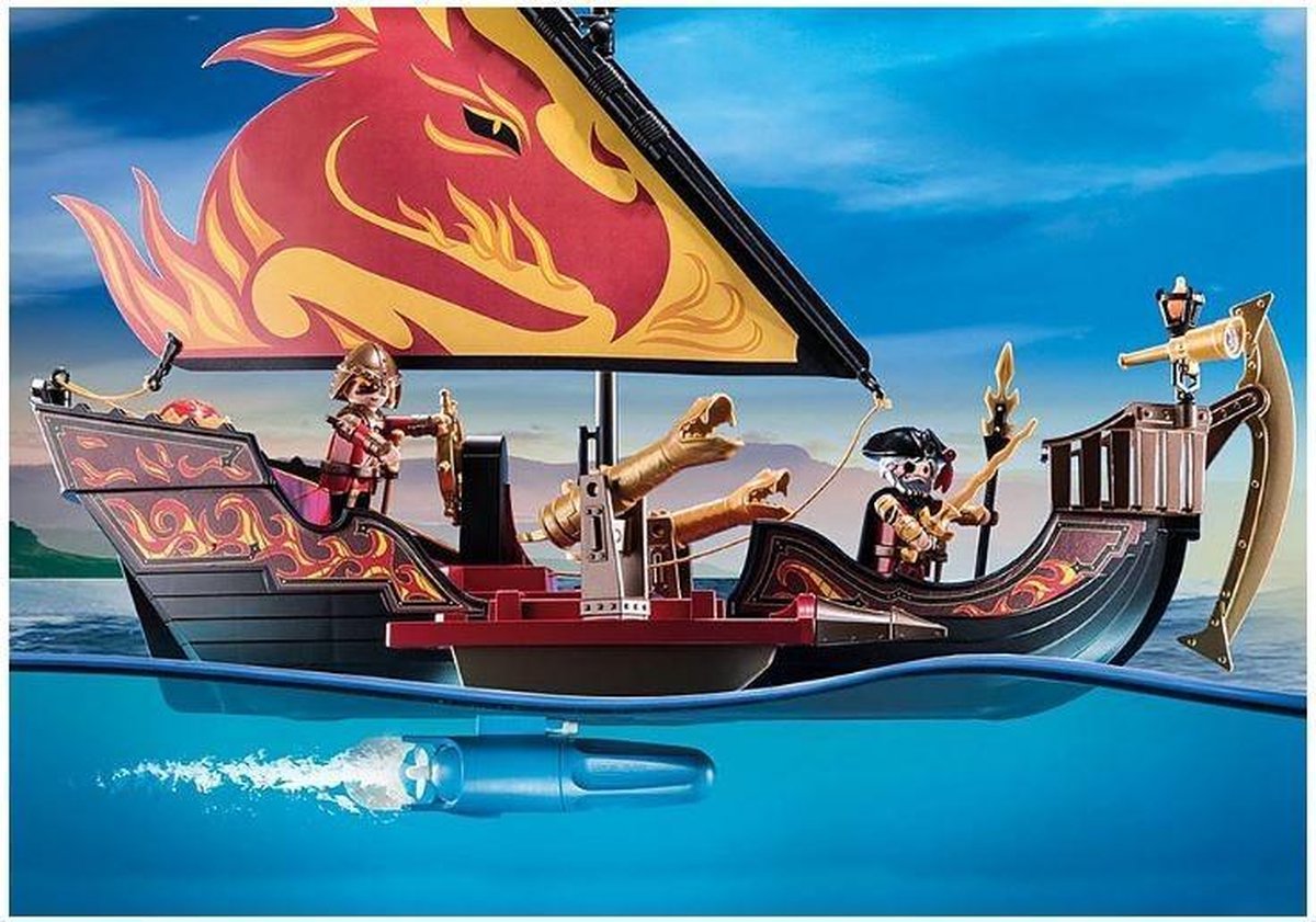 Playmobil Novelmore Burnham Raiders vuurschip (70641)