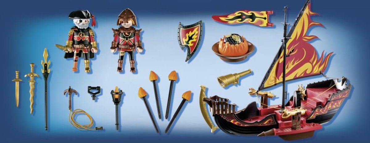 Playmobil Novelmore Burnham Raiders vuurschip (70641)