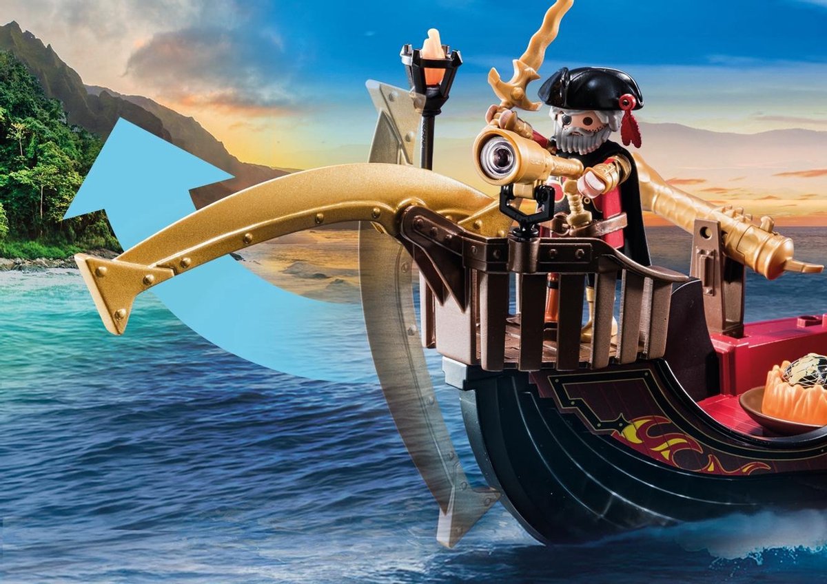 Playmobil Novelmore Burnham Raiders vuurschip (70641)