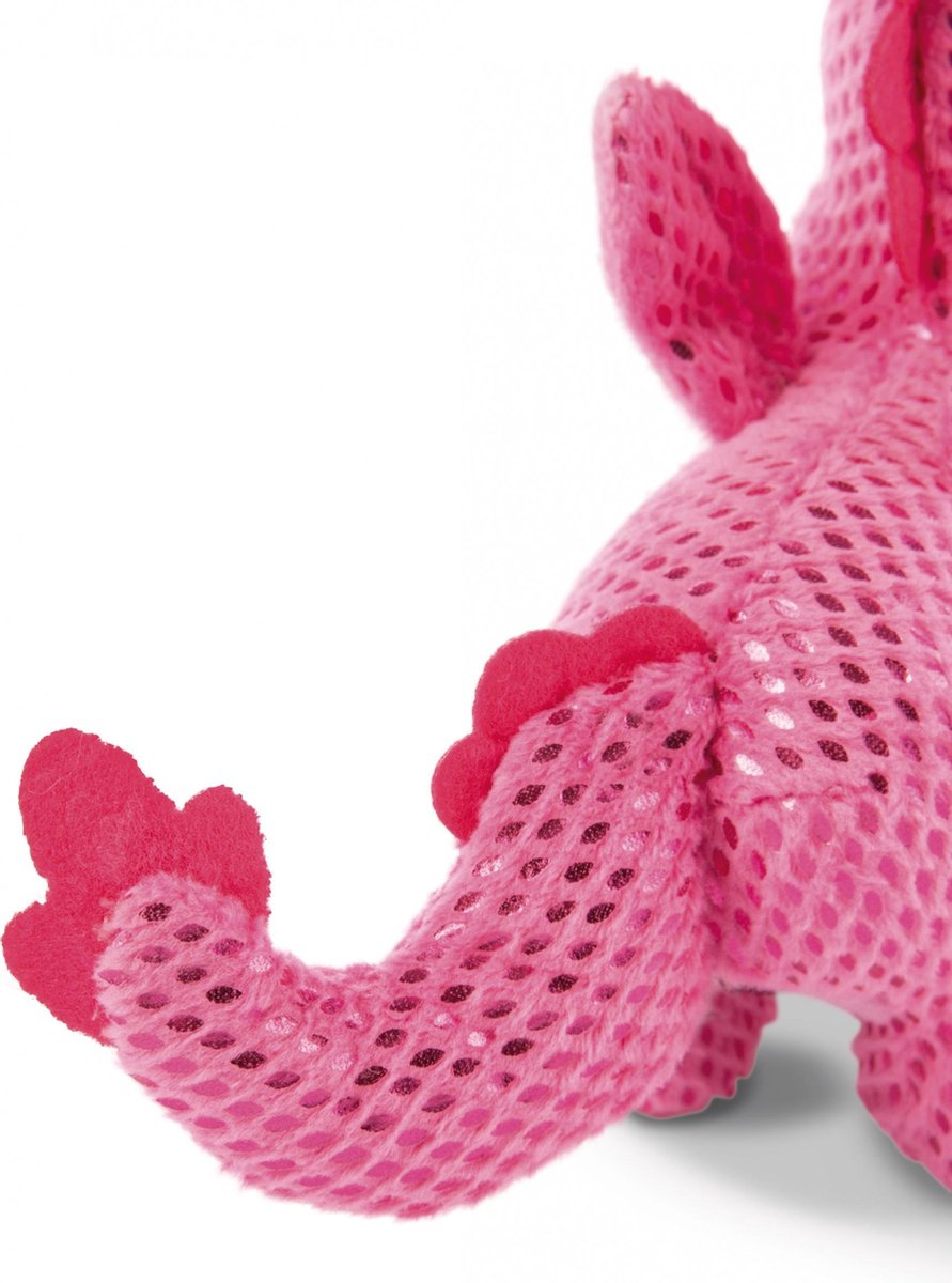 Nici knuffel Ruby de la junior 13 cm pluche/polyester - Roze