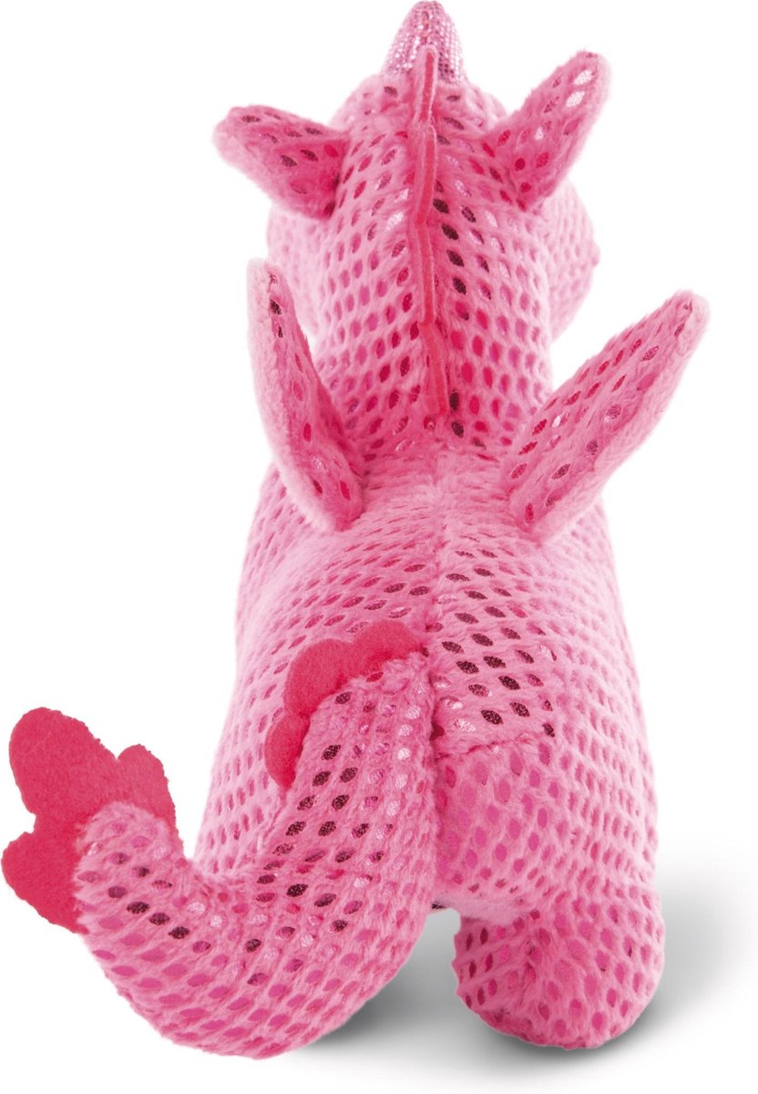 Nici knuffel Ruby de la junior 13 cm pluche/polyester - Roze