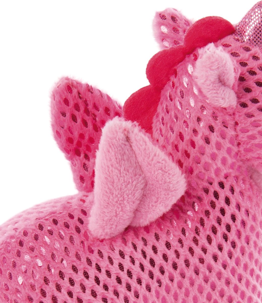 Nici knuffel Ruby de la junior 13 cm pluche/polyester - Roze