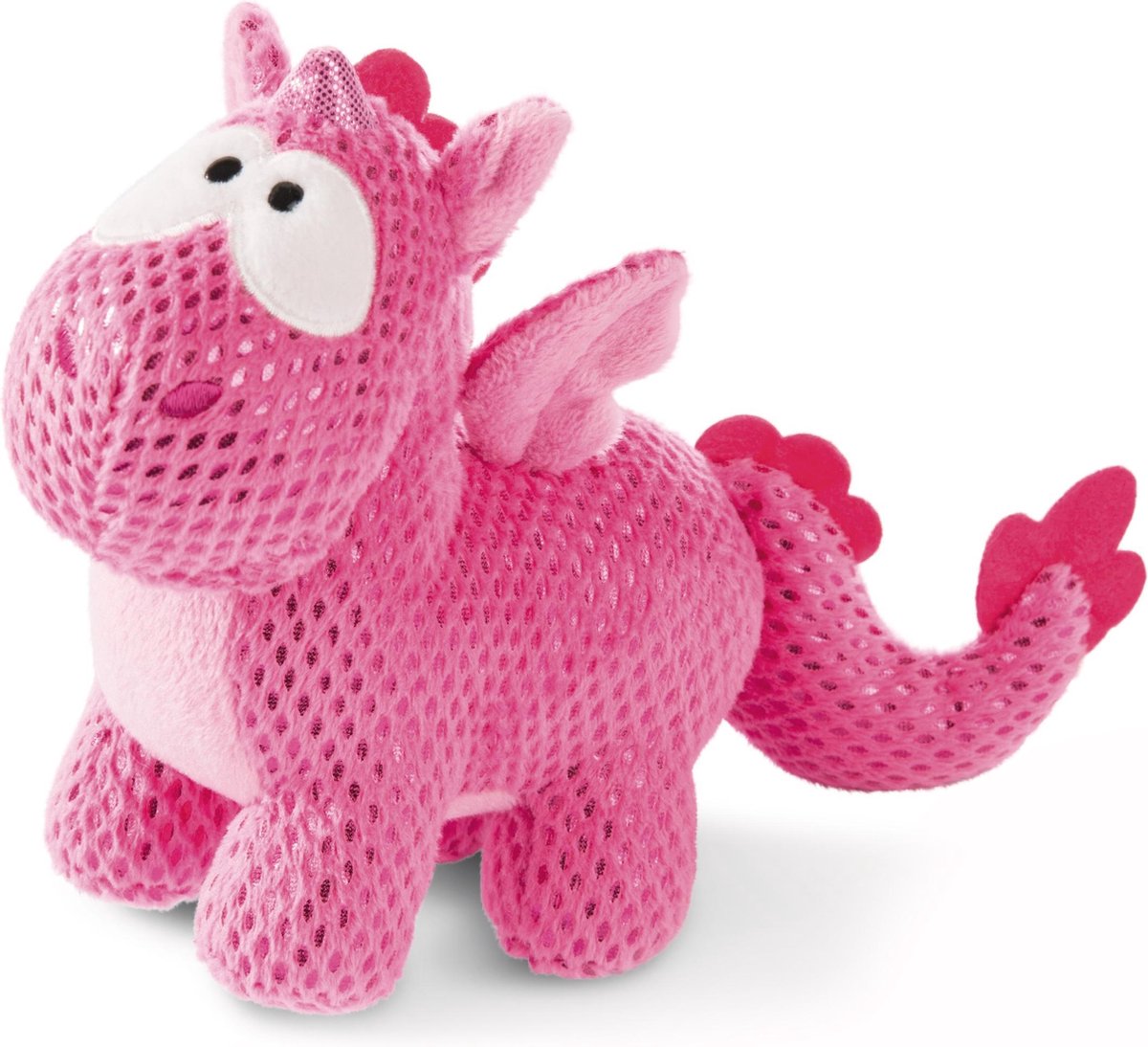 Nici knuffel Ruby de la junior 13 cm pluche/polyester - Roze