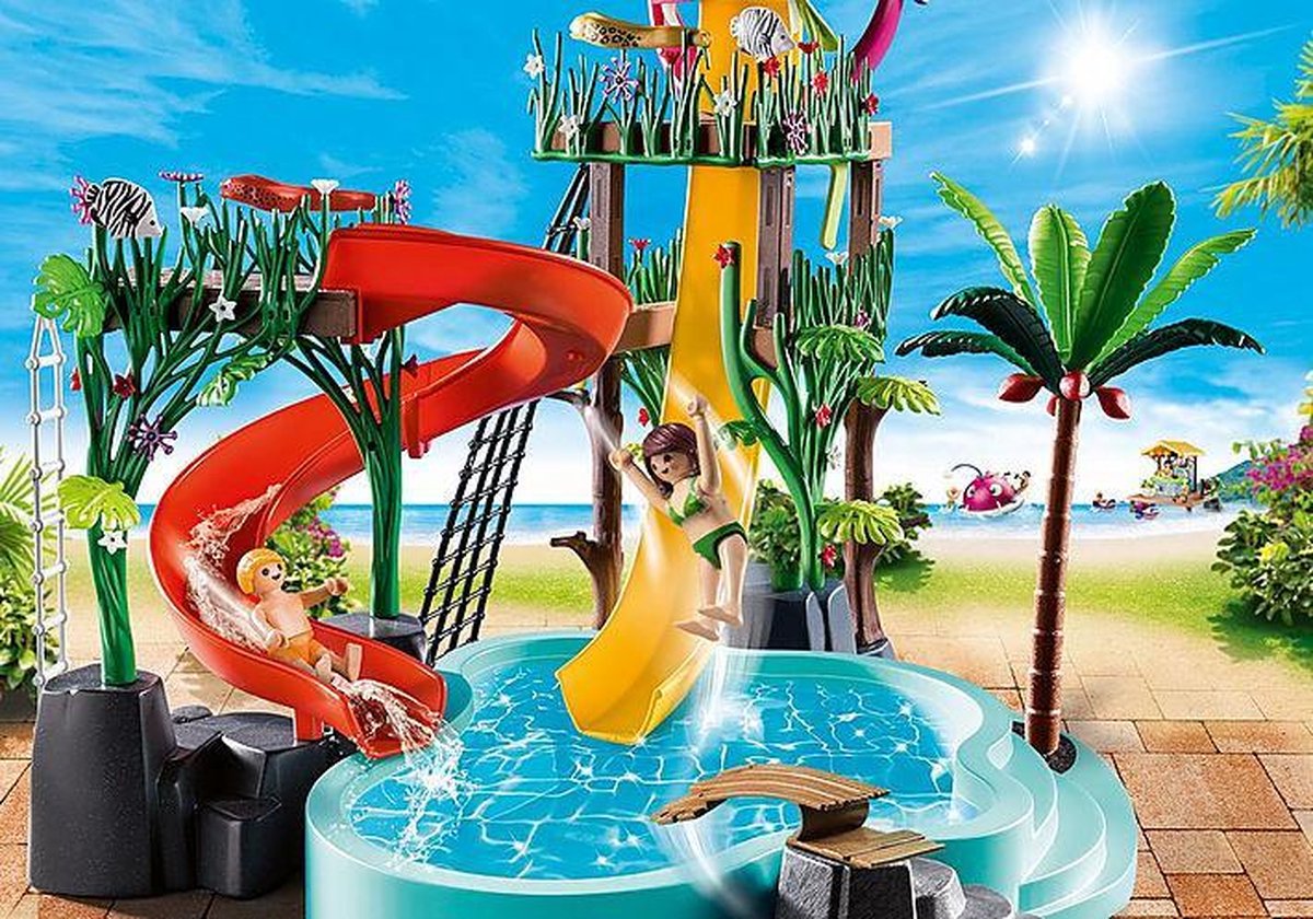 Playmobil Family Fun Waterpark met glijbanen (70609)