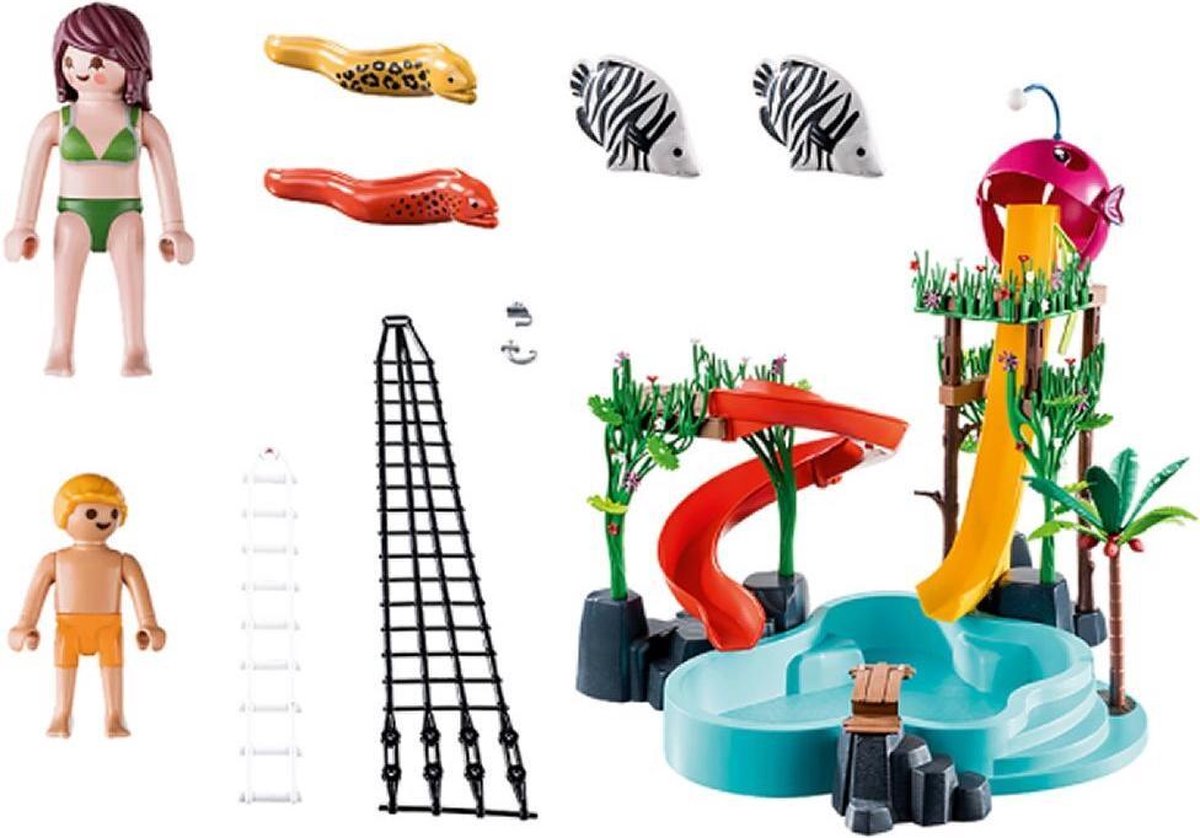 Playmobil Family Fun Waterpark met glijbanen (70609)