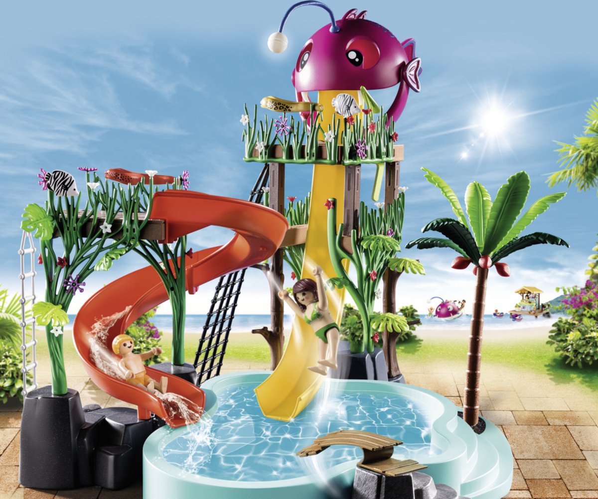 Playmobil Family Fun Waterpark met glijbanen (70609)