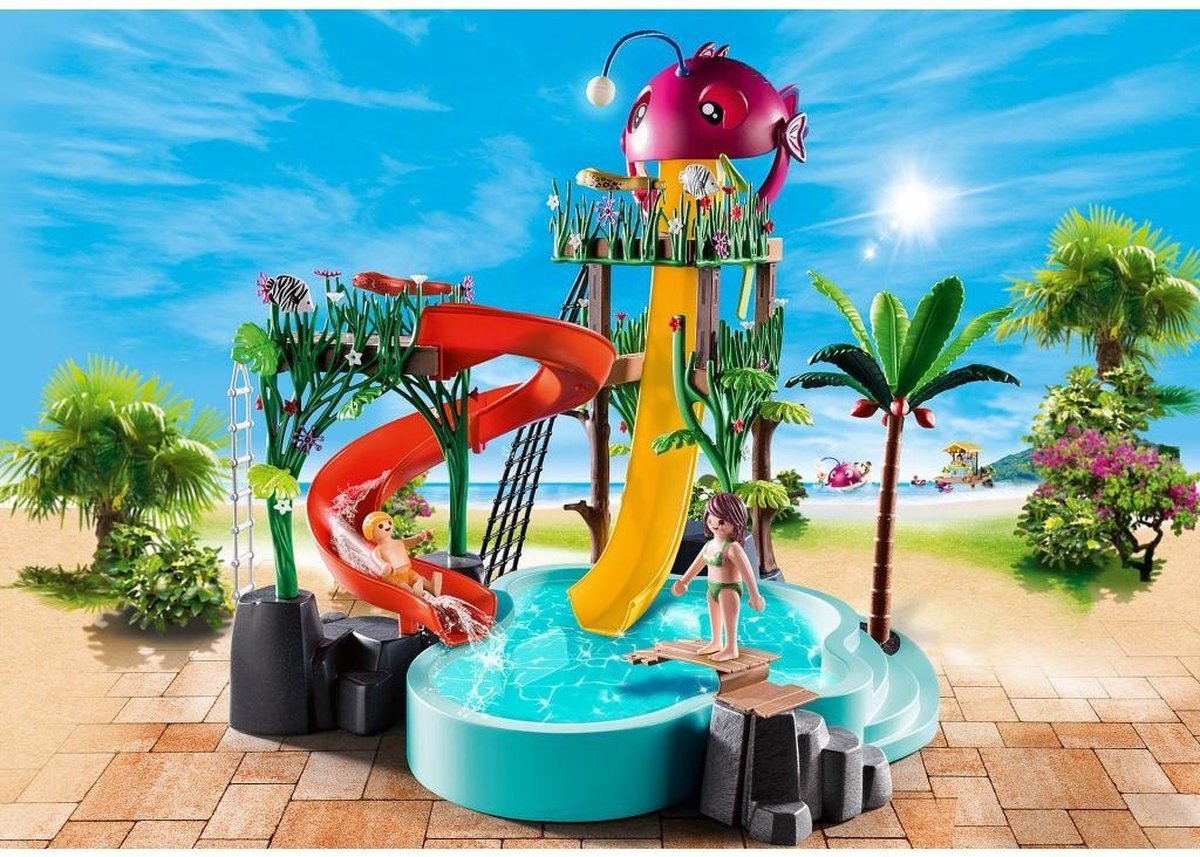 Playmobil Family Fun Waterpark met glijbanen (70609)