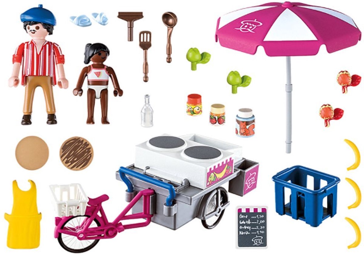 Playmobil Family Fun Mobiele crêpesverkoop (70614)