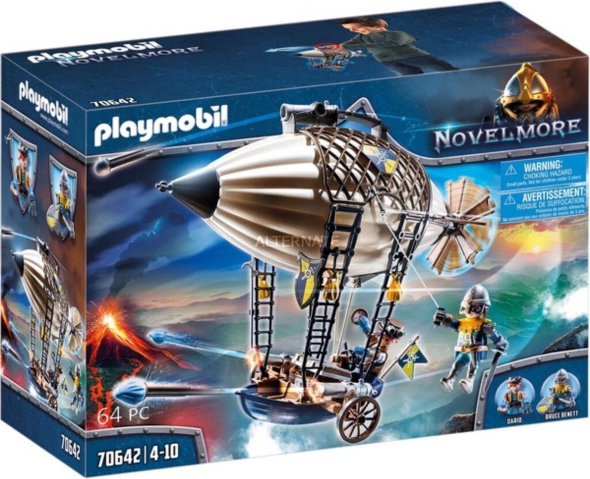 Playmobil Novelmore Dario's zeppelin (70642)