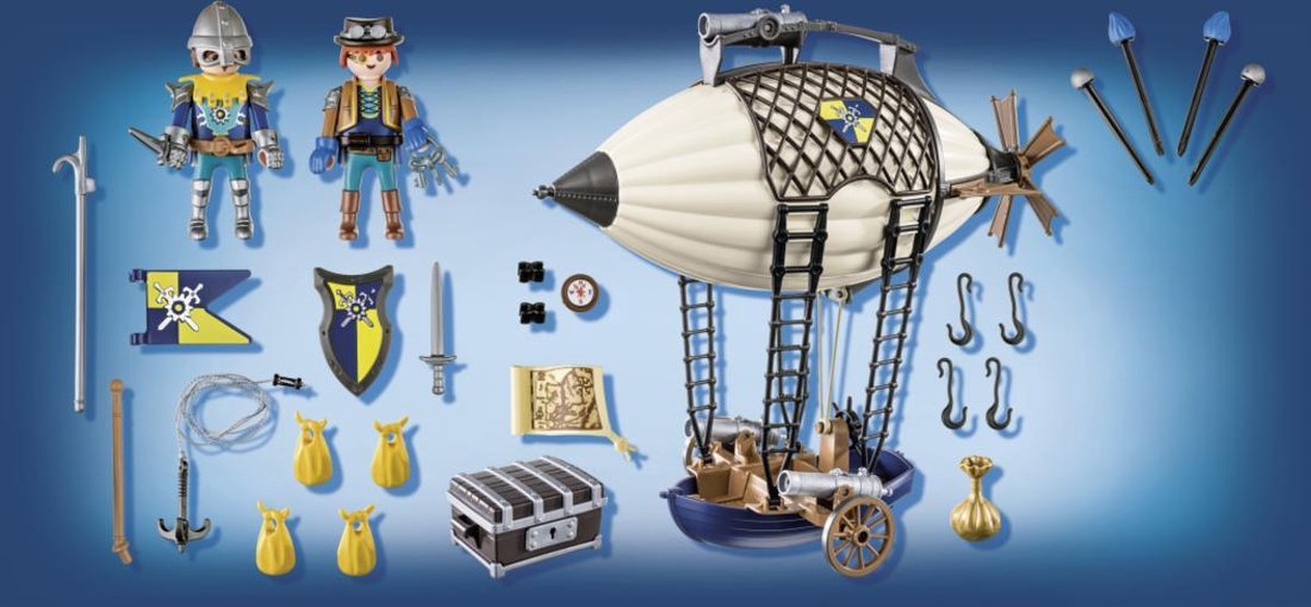 Playmobil Novelmore Dario's zeppelin (70642)