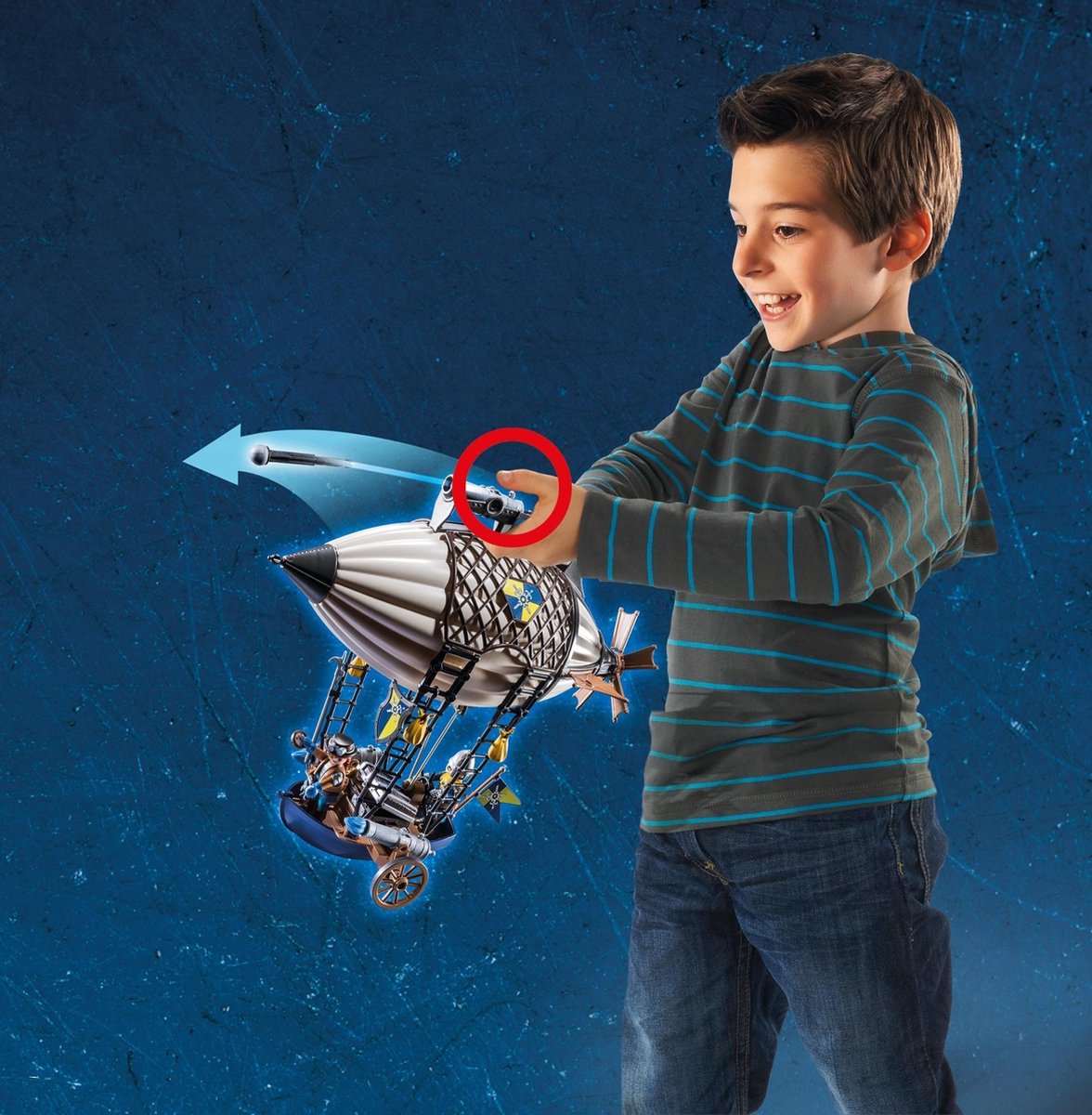 Playmobil Novelmore Dario's zeppelin (70642)