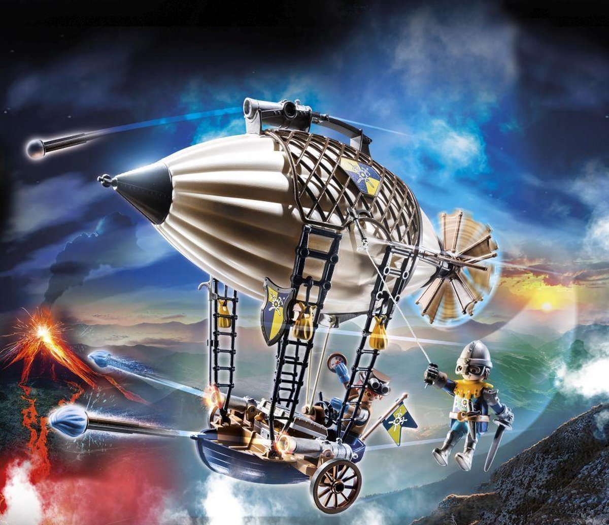 Playmobil Novelmore Dario's zeppelin (70642)
