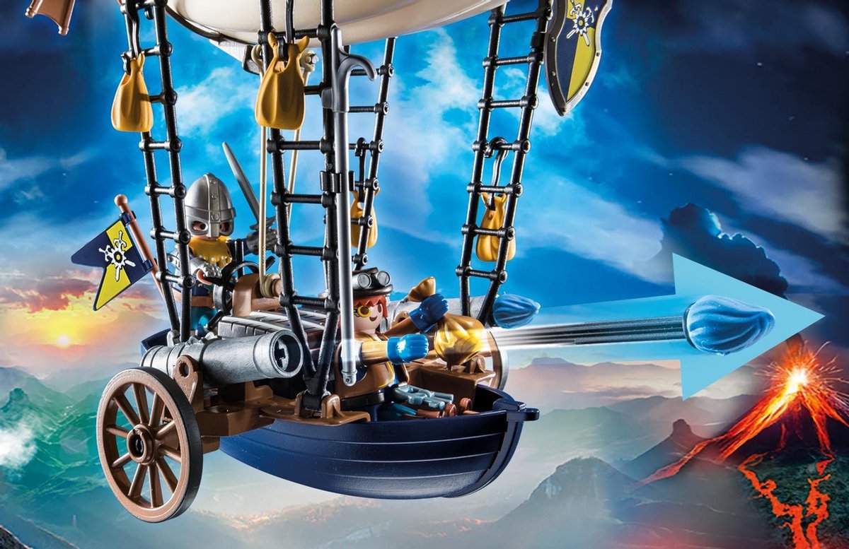 Playmobil Novelmore Dario's zeppelin (70642)