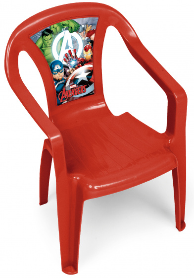 Marvel kinderstoel Avengers junior 36,5 x 30 x 50 cm - Rojo