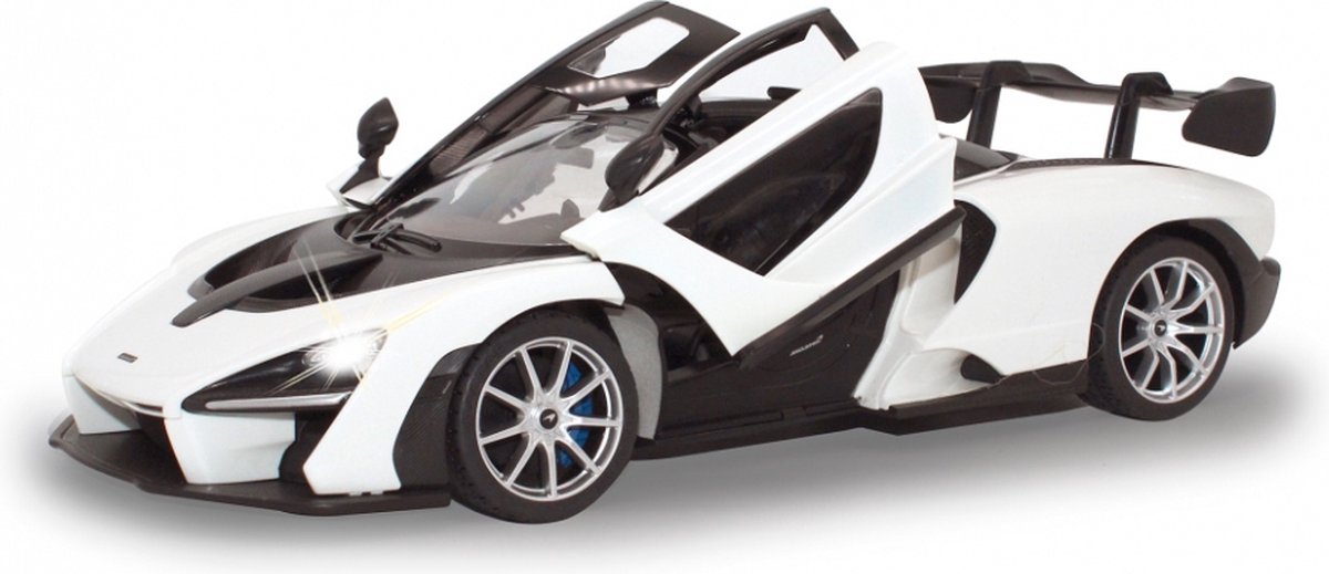 Jamara RC auto McLaren Senna 34 cm 1:14/zwart 2 delig - Wit