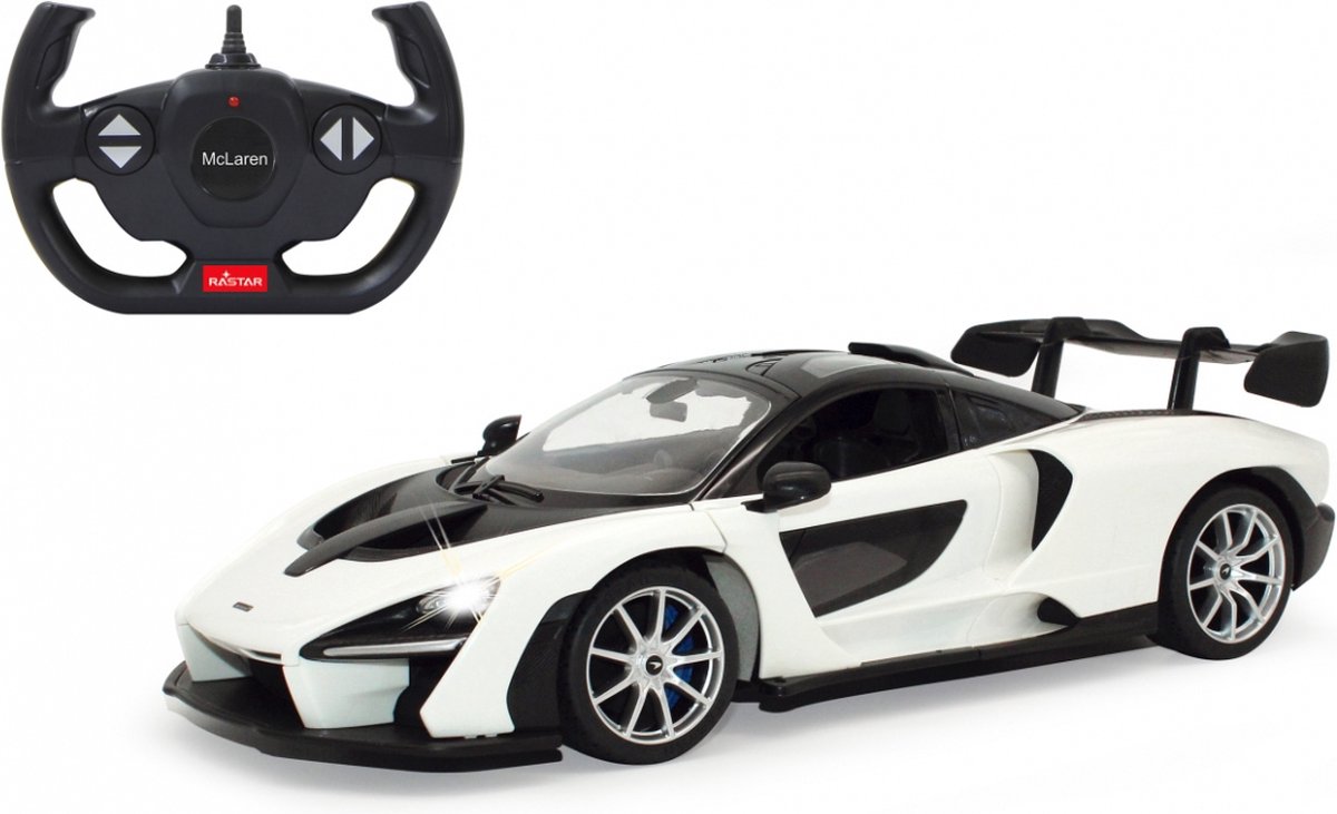 Jamara RC auto McLaren Senna 34 cm 1:14/zwart 2 delig - Wit