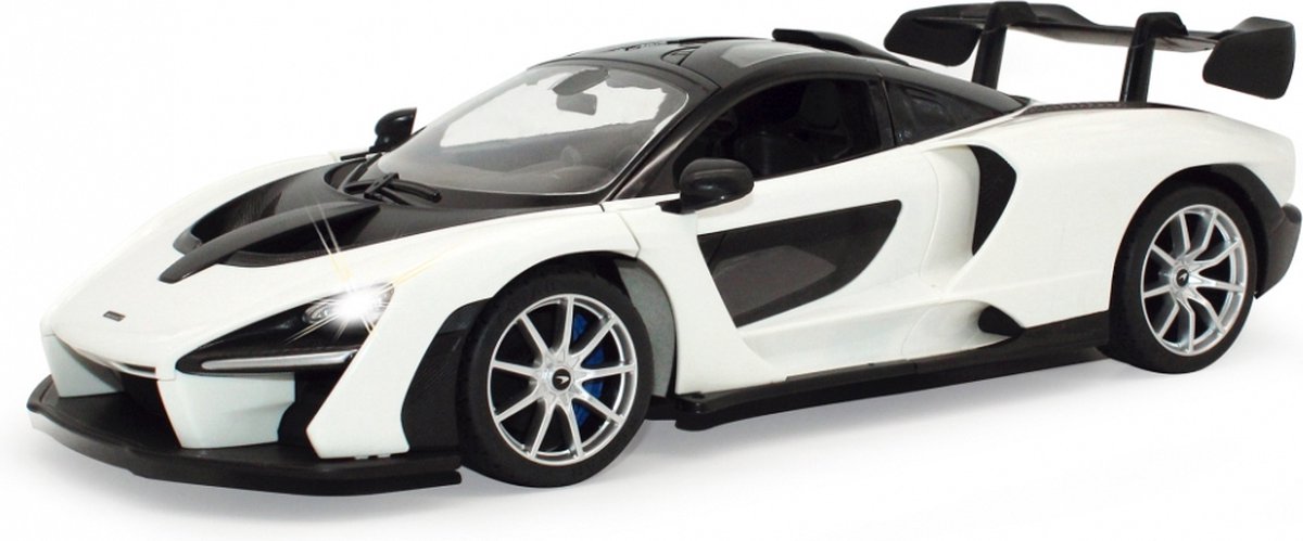 Jamara RC auto McLaren Senna 34 cm 1:14/zwart 2 delig - Wit