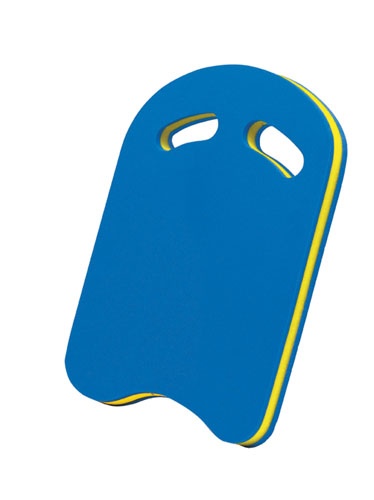 Beco zwemplank Kick junior 47,5 x 31 cm/geel - Blauw