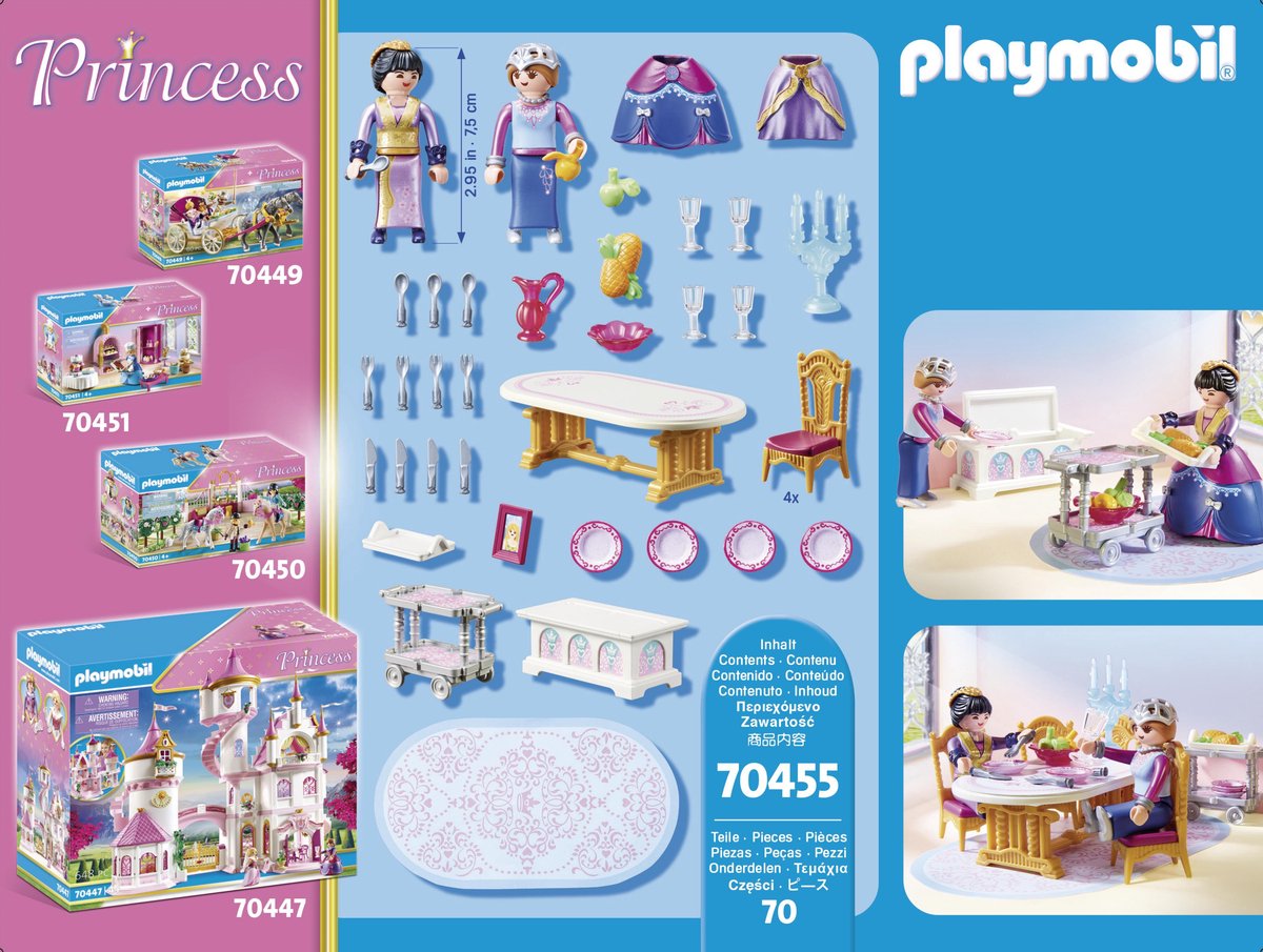 Playmobil Princess Eetzaal (70455)