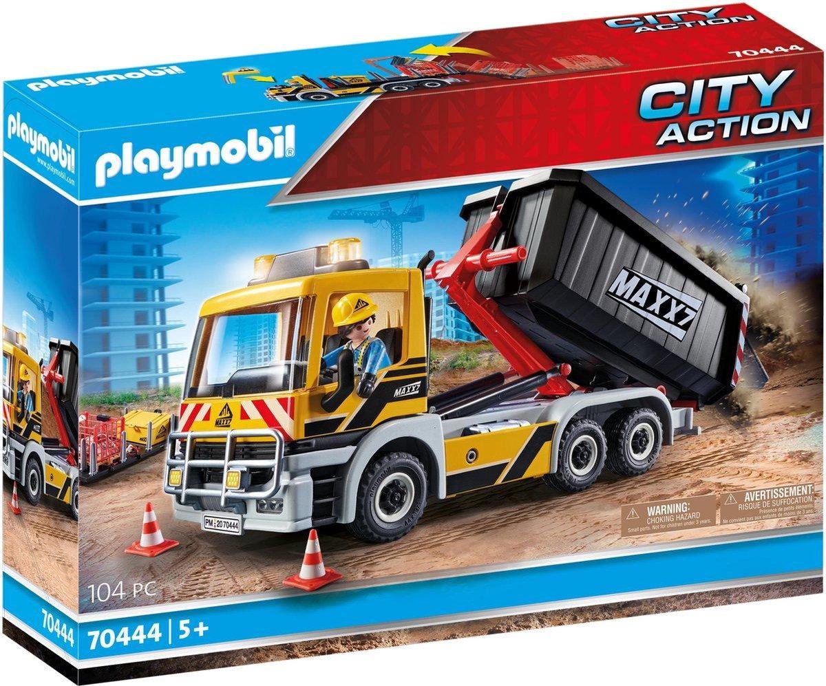 Playmobil City Action Vrachtwagen met Wissellaadbak (70444)