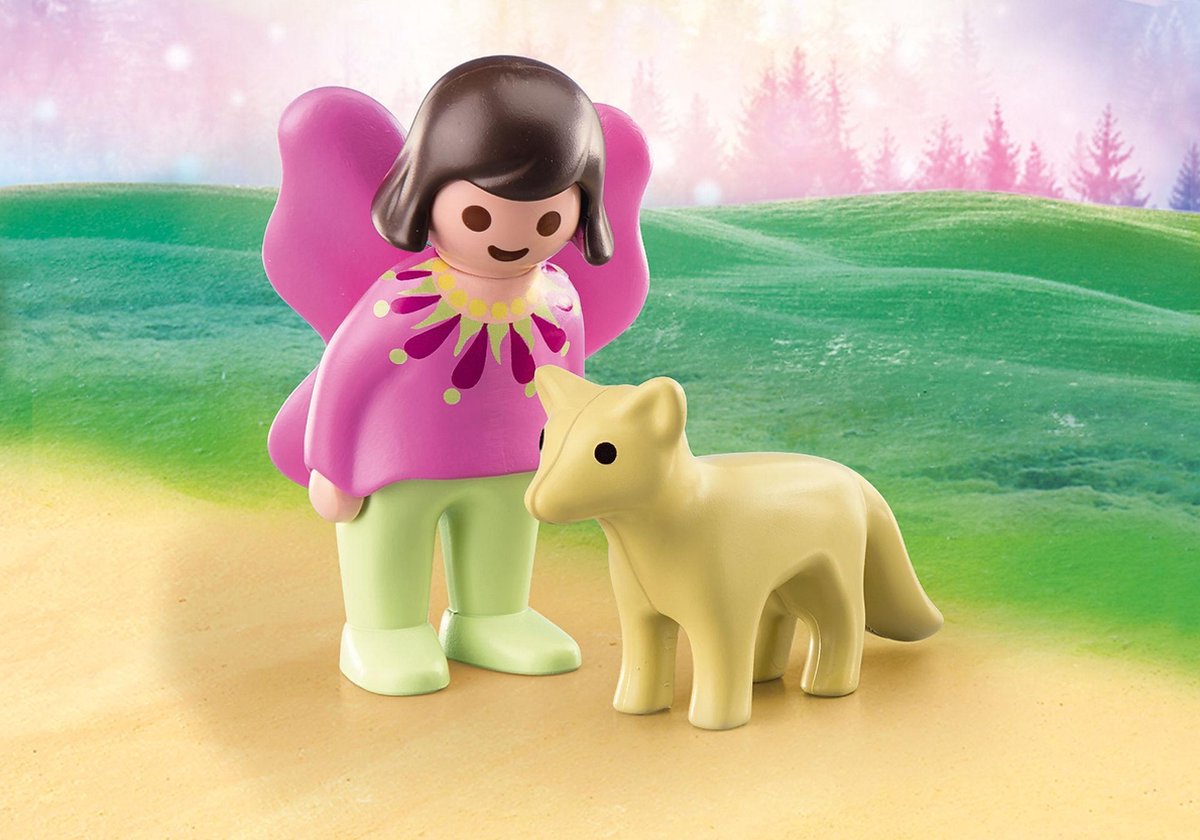 Playmobil 1,2,3 Feeënvriendin met vos (70403)