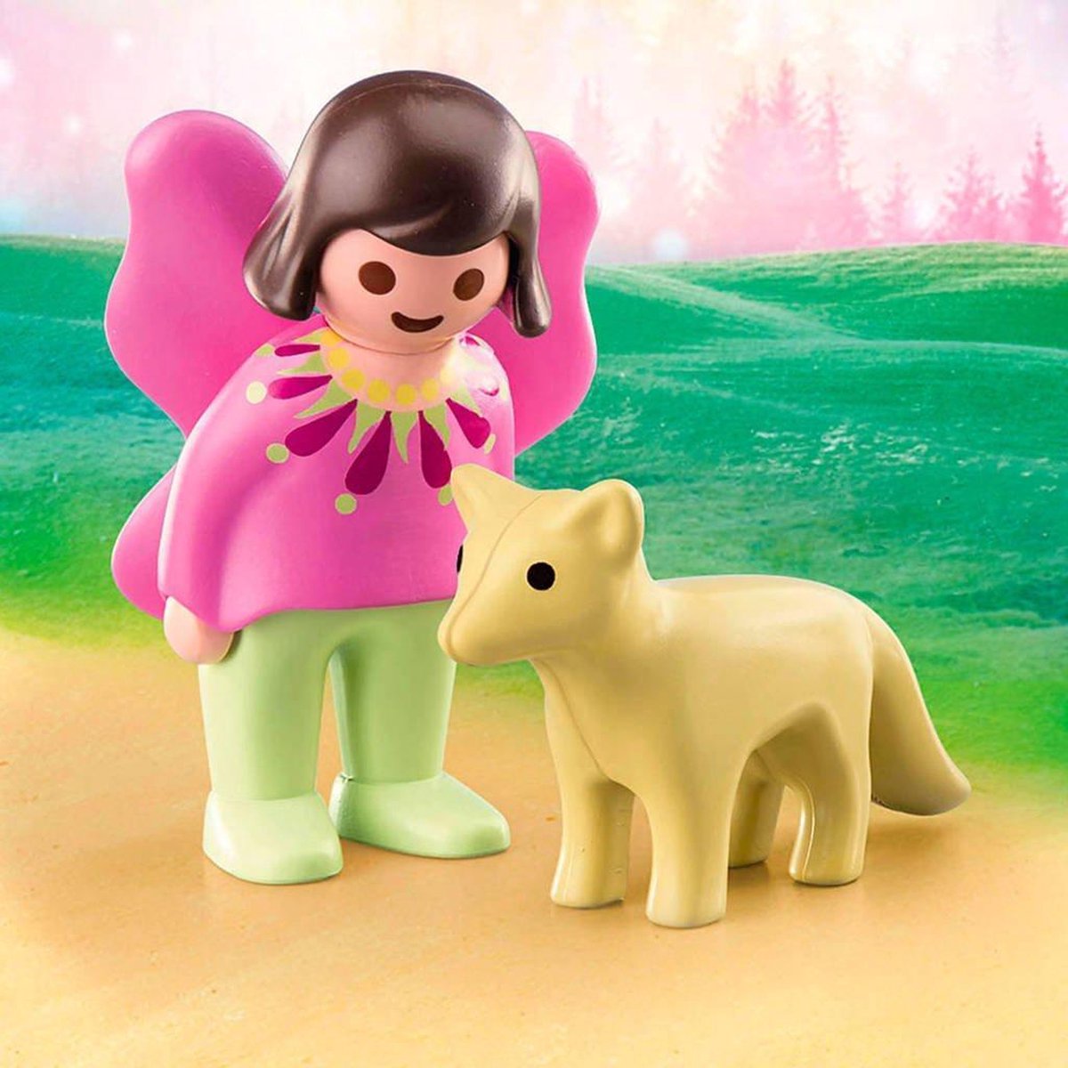 Playmobil 1,2,3 Feeënvriendin met vos (70403)