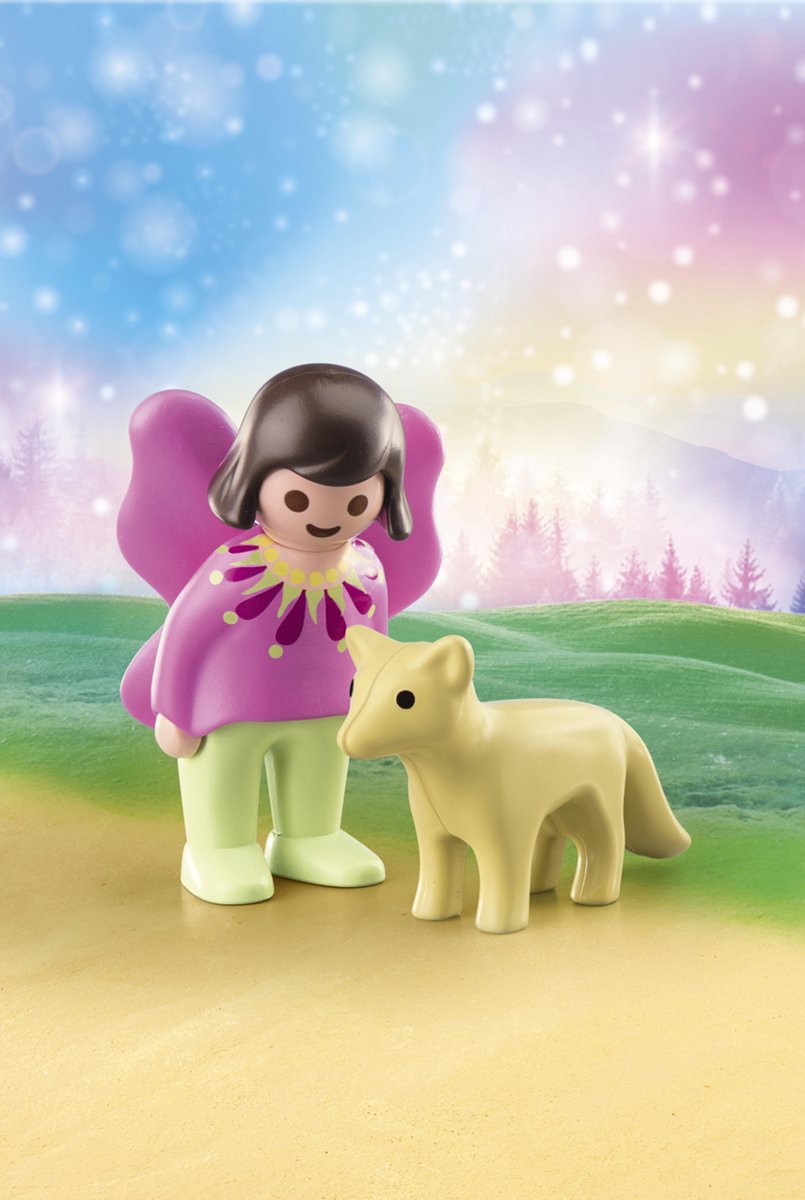 Playmobil 1,2,3 Feeënvriendin met vos (70403)