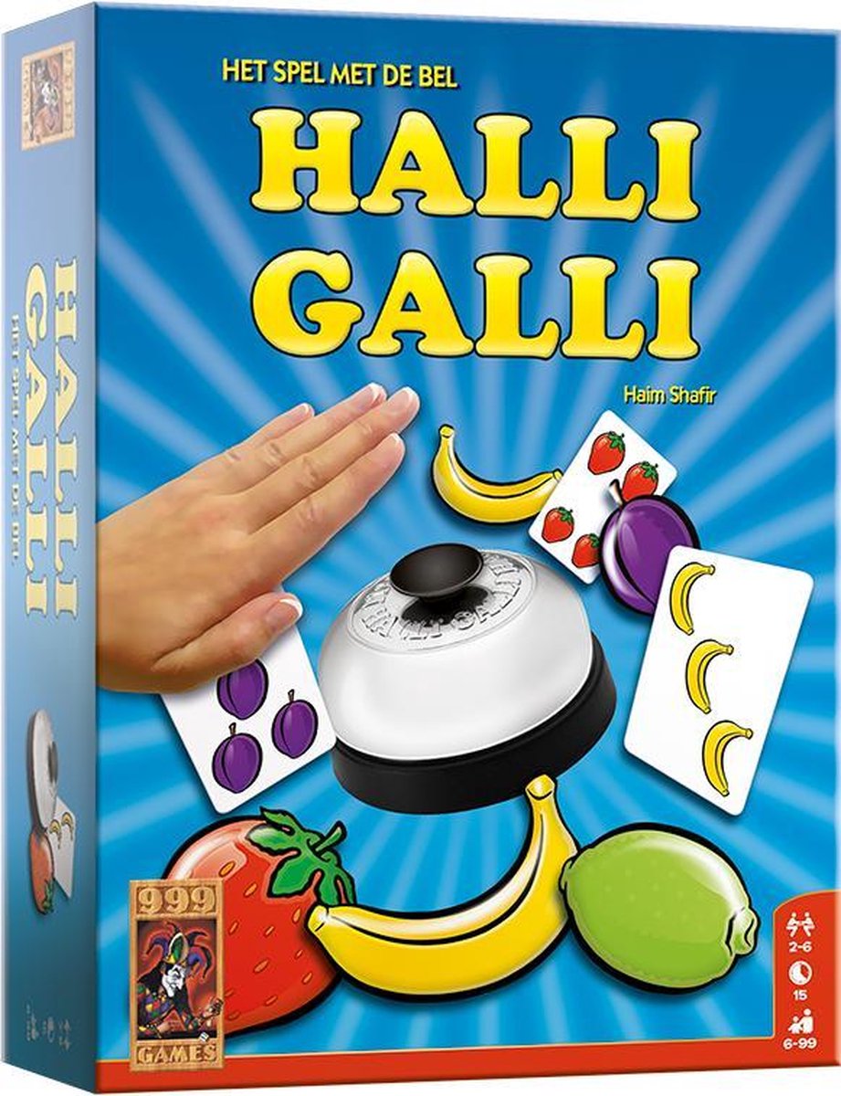 999Games kaartspel Halli Galli - Blauw