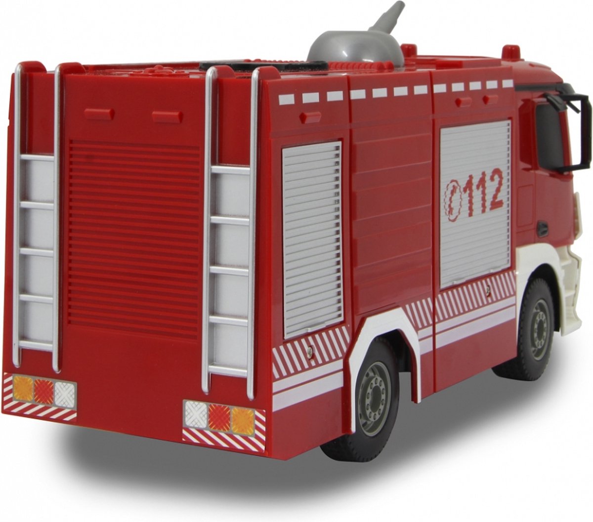 Jamara brandweerwagen RC Mercedes Benz Antos 29 cm 1:26 - Rood