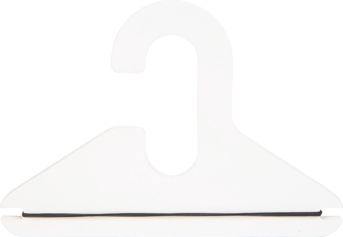 Small Foot poppenkledingkast meisjes 40 x 28 cm hout wit/beige